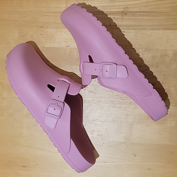 Birkenstock Boston Eva Pink Clogs - Picture 9 of 15